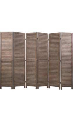 6 Panel Wood Divider