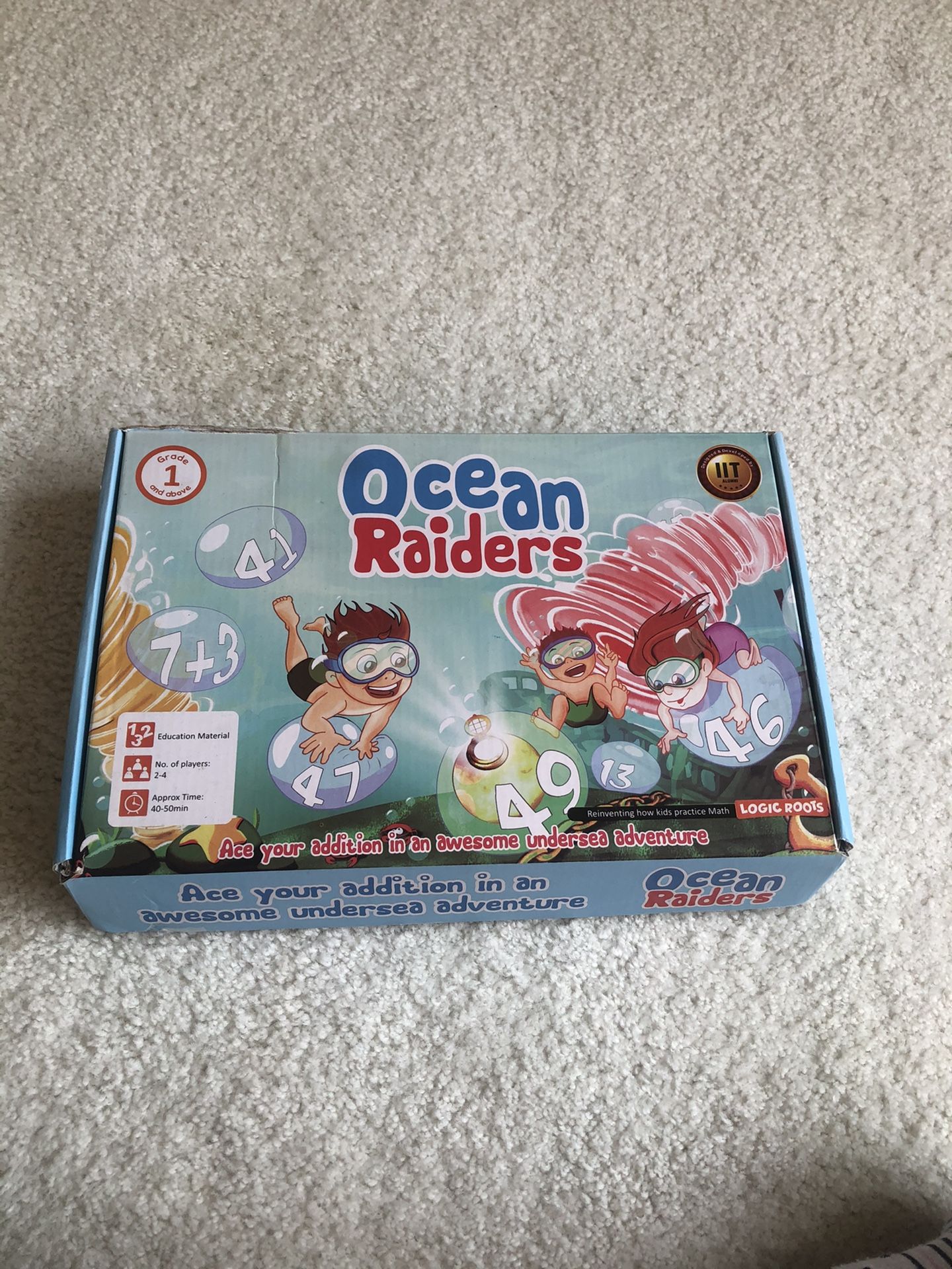 OCEAN RAIDERS Math Game STEM Toy