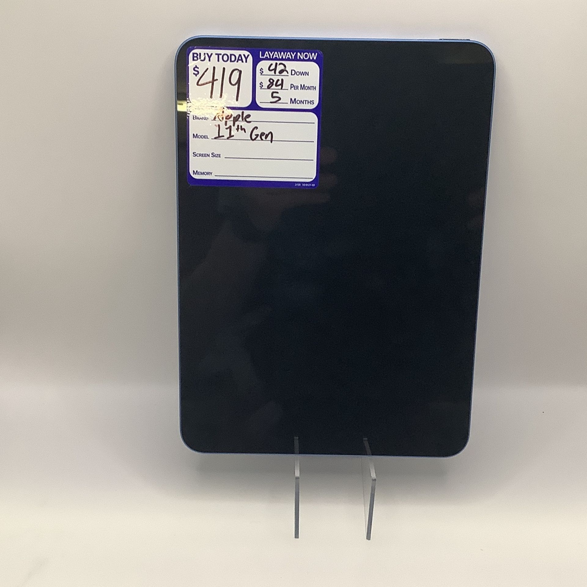 iPad 11th Gen, (2025)