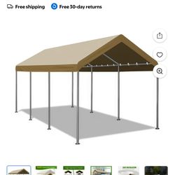 New Box $225, 10x20ft Carport