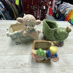 Mini Ceramic Planters