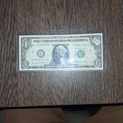 $1 1981 Series  Error  Gutterfold And Miss Aligned  Print!