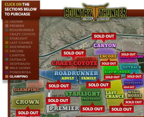 3 Crazy Coyote Country Thunder 