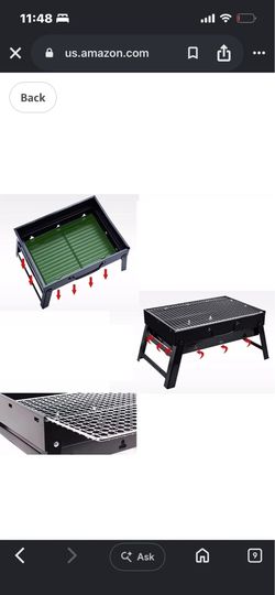 Probable folding grill