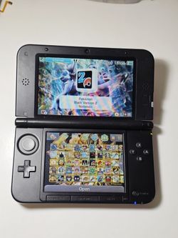 Blue Nintendo 3DS XL 64gb With Pokemon Bank & More 