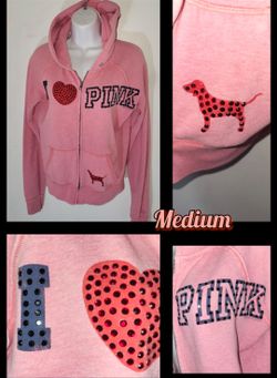 Vintage 2000's VS Full Zip I ❤️ Hoodie
