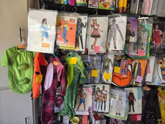 Halloween costumes. Saturday & Sunday