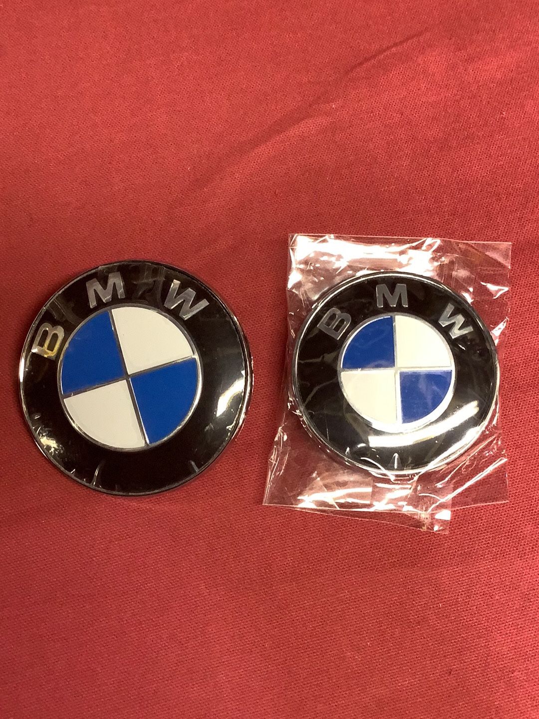 BMW Hood And  Trunk Emblem Set. 