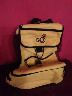 Yellow multifunctional back pack