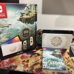 Nintendo Switch OLED- The Legend Of Zelda Edition 