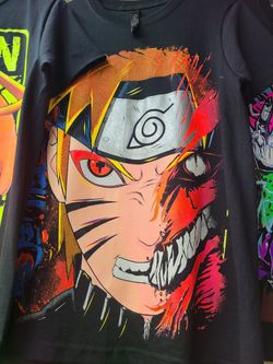 Naruto, Frezeer, Goku, Cell, Bart etc T-Shirt (S)