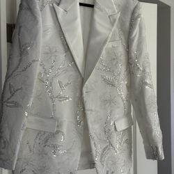 White Suit Jacket 