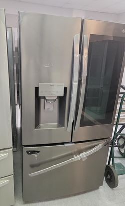 LG 3-Door Stainless Steel Refrigerator
