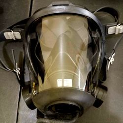 Survivair Opti-Fit 7690 Full Face Gas Mask With Blackhawk Mask Bag