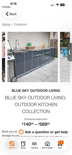 BLUE SKY OUTDOOR LIVING BLUE SKY OUTDOOR LIVING-OUTDOOR KITCHEN COLLECTION