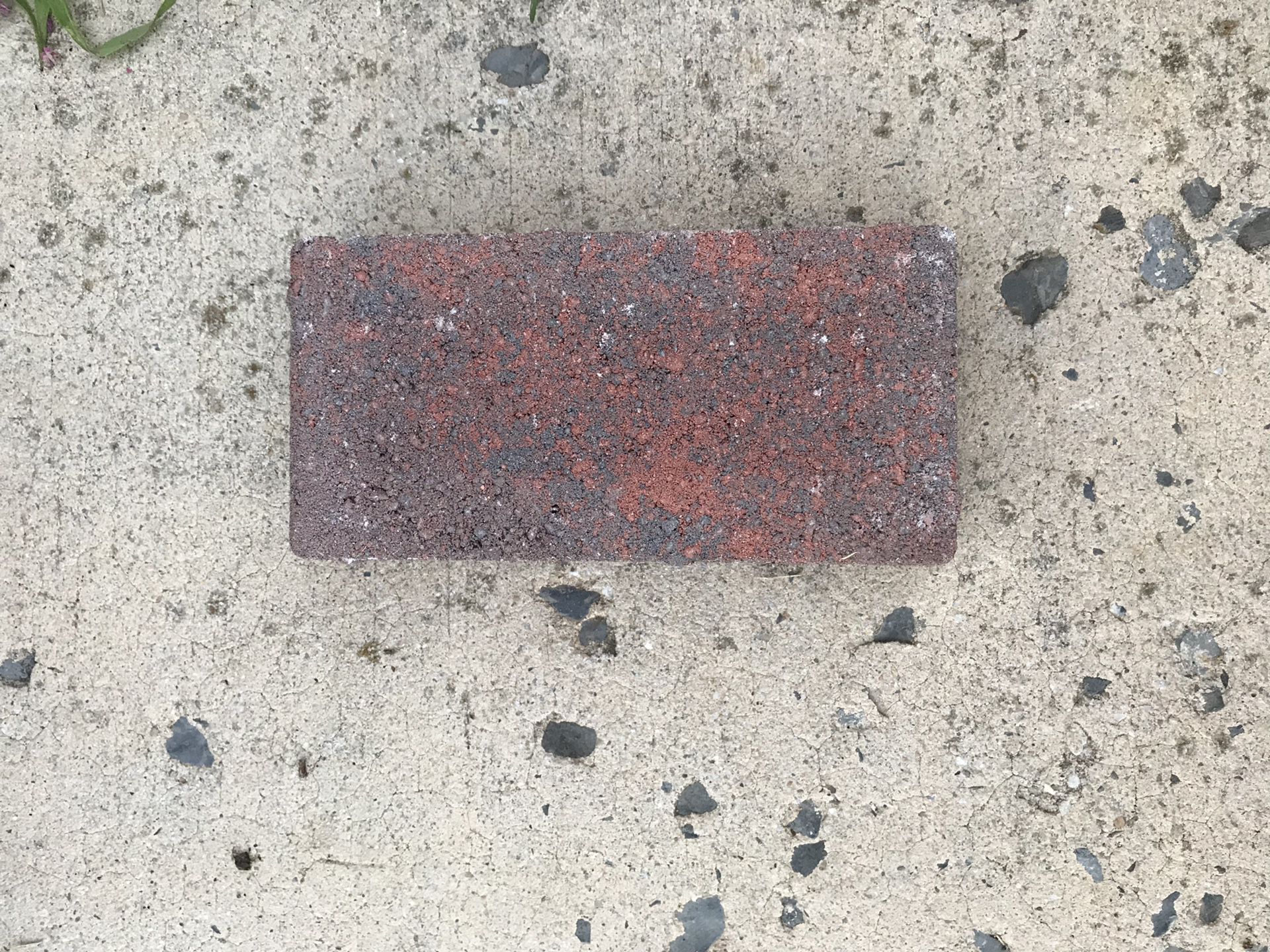 Holland Red/Charcoal Concrete Brick Paver