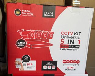 1080P Full HD CCTV Security Camera System with DVR – New
