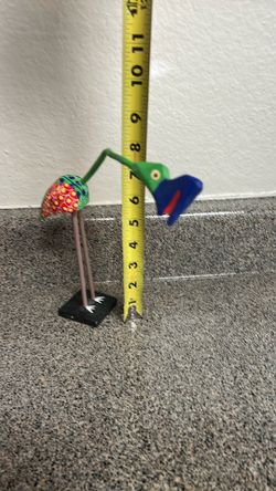 Alebrije-style Bird Figurine