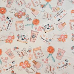 Groovy Stretch Fabric For Kids, Remnant Fabric For Girls 