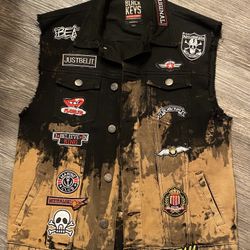 Black Keys Denim Vest