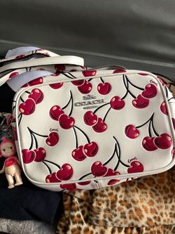 Coach cherry purse