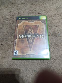 Elder Scrolls 3 Morrowind Xbox