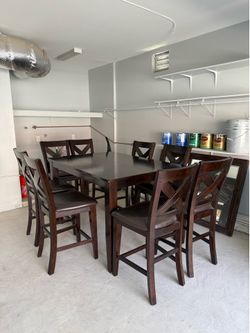 Dark Brown Dining room table