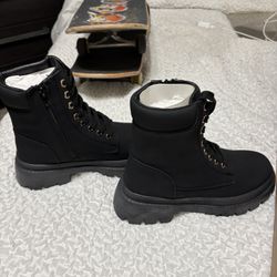 Black Combat Boots