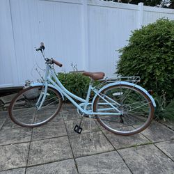 Retrospec S/M Beach Cruiser Bike  In Pastel Blue 