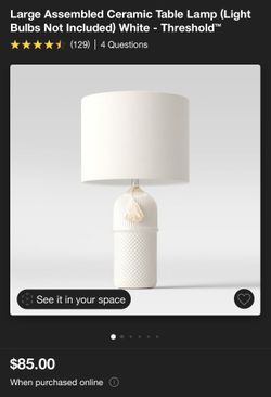 Large Table Lamp 