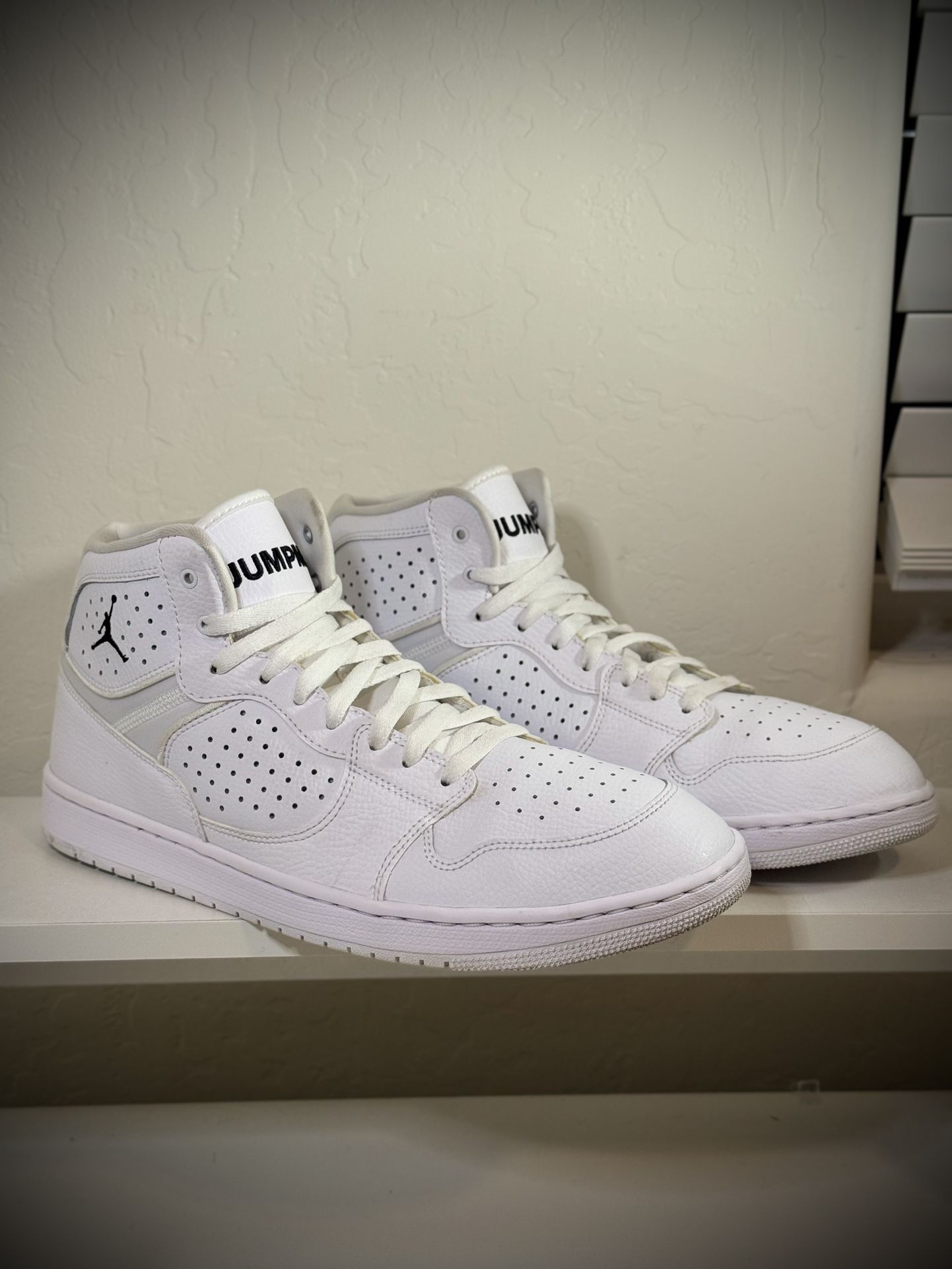Jordan Access White - Used, Men’s Size 11.5