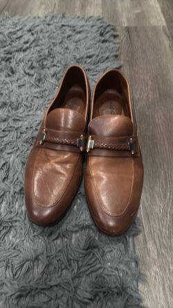 Leather dress shoes