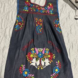 Girls Mexican Dress