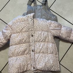 Kids Snow Overalls And Jacket