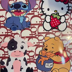 Paper Decals For Flower Bouquets !!! 