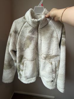 The North Face Sherpa Fleece Full-Zip Jacket size M