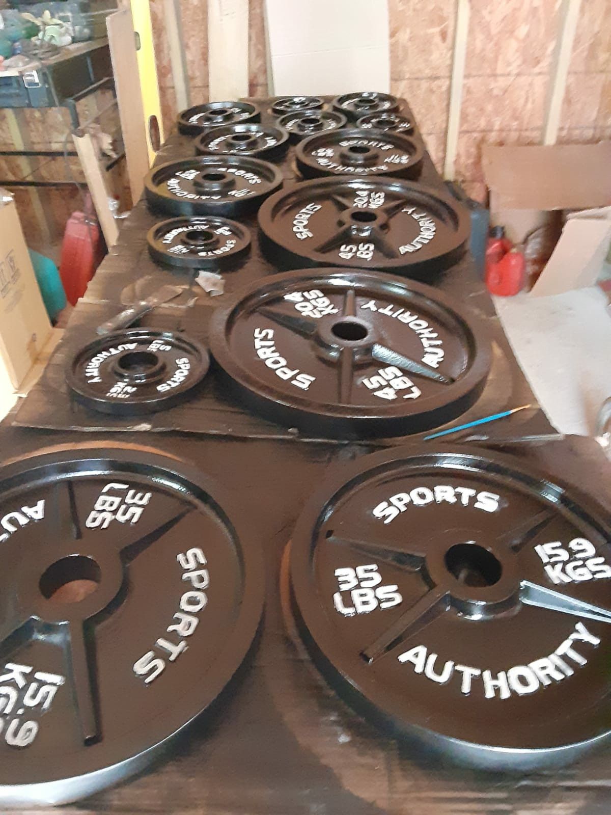 Weights- all of them for $700 or better offer.