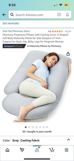 Momcozy Pregnancy Pillow