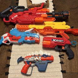 5 nerf guns
