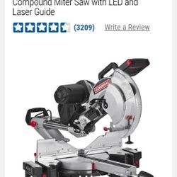 Admiral 12" Sliding Compound Mitre Saw