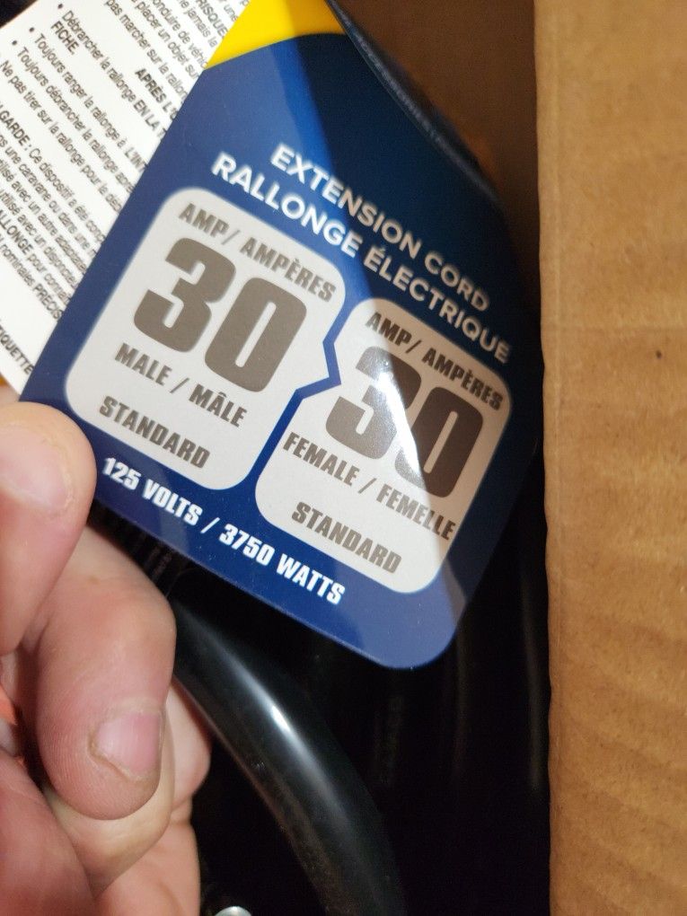 RV Extension Cord