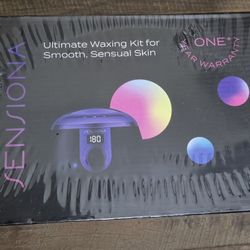 Hot Wax Kit, Unisex Hot Wax Hair Removal. Complete Home Waxing Kit for Hair Removal, Brazilian Bikini Wax, Underarms, Legs and Face Hair