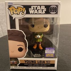 Funko PoP young LEIA With, Lola