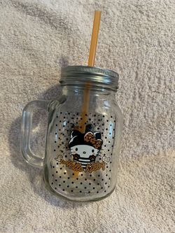 Hello Kitty Glass Cup