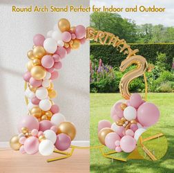 Round balloon arch 6.6ft