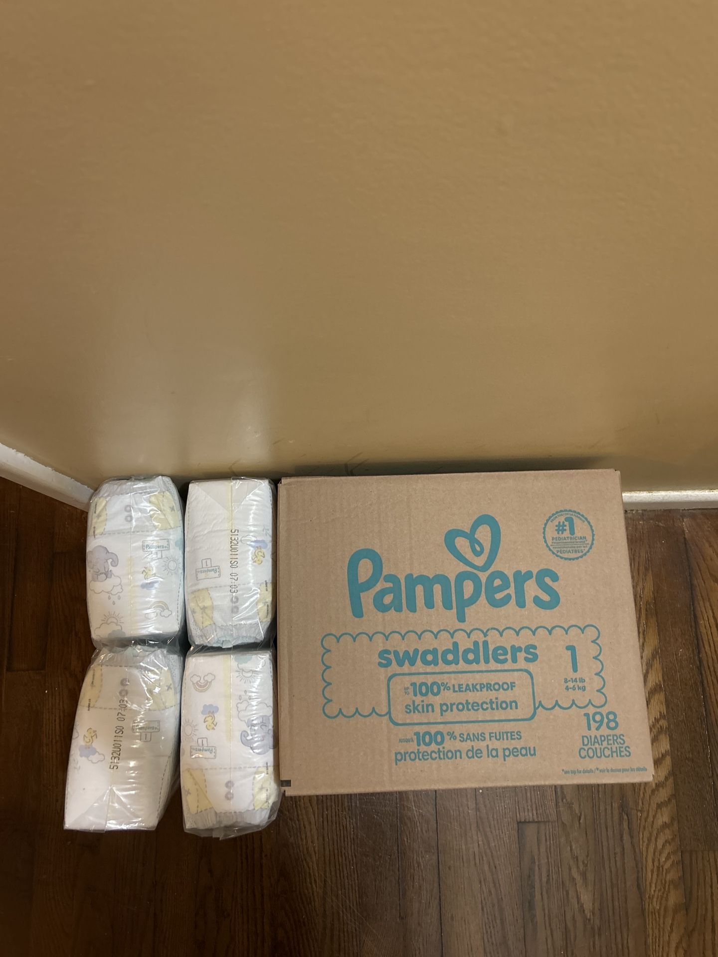 Pampers Swaddles Size 1