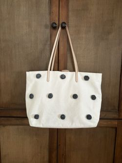 Banana Republic Pom Pom Tote