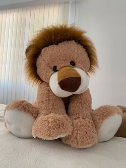 Cute Stuffed Lion Plush Doll Toy ♥️👑🦁