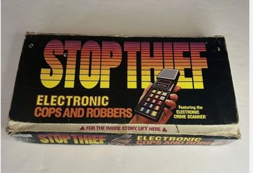 Stop Thief Game From The 1970s