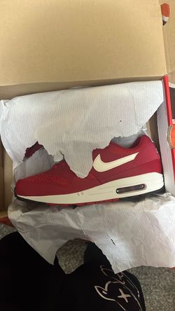 Nike Air Max 1 Red Sneakers